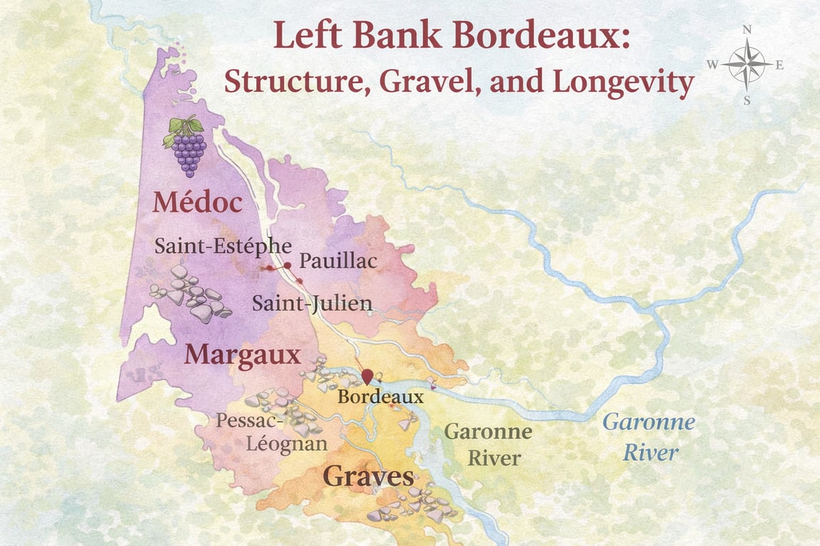 Left Bank Bordeaux: Structure, Gravel, and Longevity