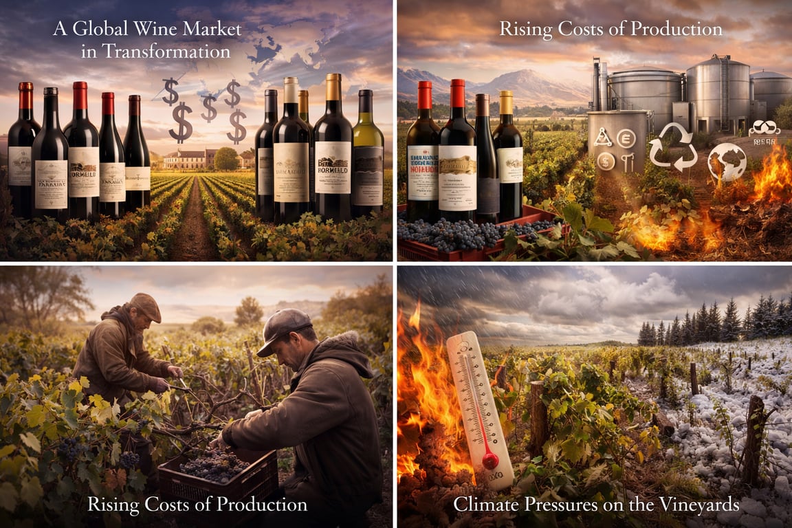 Climate Pressures on the Vineyards