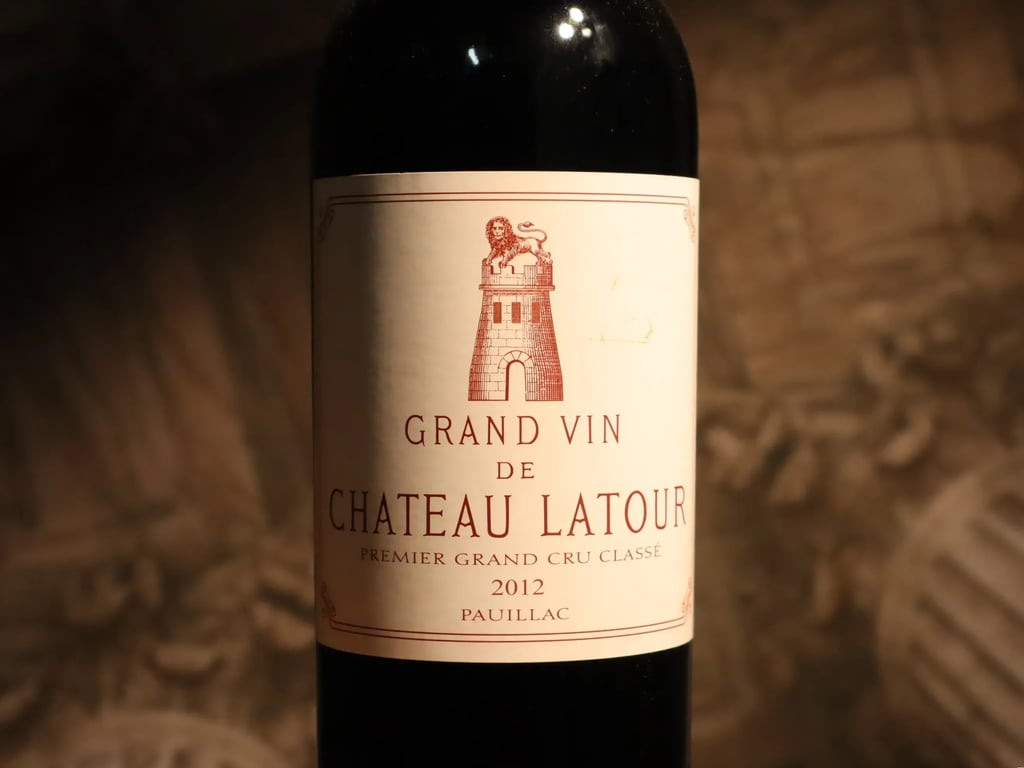 What to Expect When Tasting Château Latour 2012