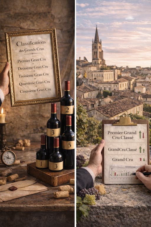 Comparing Saint-Émilion to the 1855 Classification