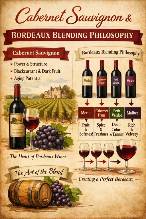 Cabernet Sauvignon and Bordeaux Blending Philosophy